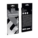 ErichKrause Art Pack de 12 Lapices de Grafito - Durezas Surtidas 5H-5B - Cuerpo Hexagonal - Pegado Completo de la Mina - Agarre Ergonomico - Color Plata - immagine 5