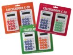 Bismark C-30 Pack de 2 Calculadoras Infantiles - Pantalla LCD - Funciones Basicas - Alimentacion a Pilas - Colores Surtidos Aleatorios - immagine 2