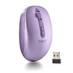 NGS Fog Dual Raton Inalambrico 1600 dpi - Bluetooth 5.2 y 2.4 GHz - 3 Botones - Silencioso - Color Purpura - immagine 4