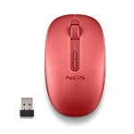 NGS Fog Dual Raton Inalambrico 1600 dpi - Bluetooth 5.2 y 2.4 GHz - 3 Botones - Silencioso - Color Rojo - immagine 2