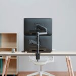 Aisens DT32TSR-453 Soporte de Mesa Eco con Contrapeso Giratorio e Inclinable para Monitor/TV de 17-32" - 3 Pivotes, 2 Brazos - Peso máximo 9Kg - Color Negro - immagine 5