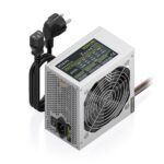 Aisens ASPC-500ATX-PSE Fuente de Alimentacion 500W ATX - Ventilador 120mm - OEM - Cable de Alimentacion Incluido - Color Plata