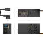 Aisens ASPC-500TFX-PSEBK Fuente de Alimentacion 500W TFX - Ventilador 80mm - OEM - Cable de Alimentacion Incluido - Color Negro - immagine 3