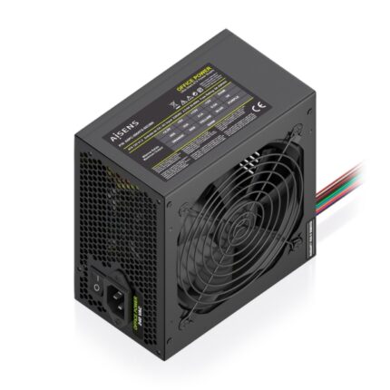 Aisens ASPC-500ATX-SEOBK Fuente de Alimentacion 500W ATX - Ventilador 120mm - OEM - Color Negro
