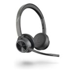 HP Poly Voyager 4320 Auriculares con Microfono con Dongle Bluetooth BT700 - USB-A - Color Negro