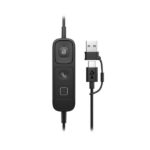 HP Poly Mission 425 Auriculares con Microfono - Almohadillas Polipiel Acolchadas - Controles en Cable - immagine 4