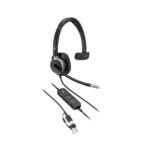 HP Poly Mission 615 Auricular Monoaural con Microfono - Almohadilla Polipiel Acolchada - Controles en Cable - immagine 5