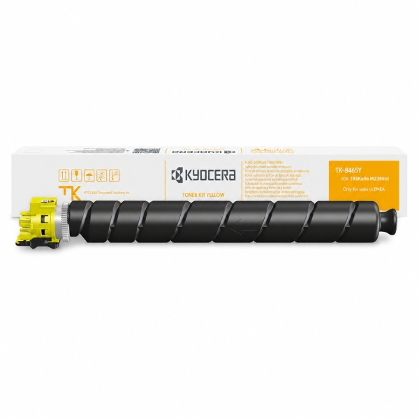 Kyocera TK8465 Amarillo Cartucho de Toner Original - 1T0C2LANL0/TK8465Y Kyocera TK8465 Amarillo Cartucho de Toner Original - 1T0C2LANL0/TK8465Y
