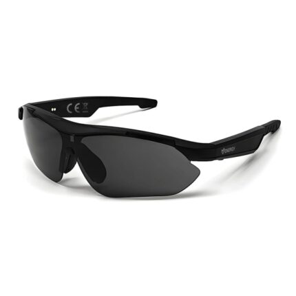 Energy Sistem TrackVibe Sport Music Gafas Bluetooth - Filtro Anti Luz Azul y Proteccion UV400 - Reproduccion de Musica - Microfono y Asistente de Voz - IPX5 - Control Tactil - Autonomia 5 horas - Color Negro