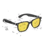 Energy Sistem Day Mode Music Gafas Bluetooth - Filtro Anti Luz Azul y Proteccion UV400 - Cristales Amarillos - Reproduccion de Musica - Microfono y Asistente de Voz - IPX5 - Control Tactil - Autonomia 5 horas - Color Negro - immagine 4