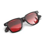 Energy Sistem Night Mode Music Gafas Bluetooth - Filtro Anti Luz Azul y Proteccion UV400 - Cristales Rojos - Reproduccion de Musica - Microfono y Asistente de Voz - IPX5 - Control Tactil - Autonomia 5 horas - Color Negro - immagine 4