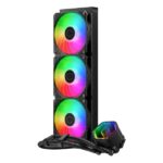 Cooler Master Masterliquid 360 Core II ARGB Kit de Refrigeracion Liquida - Ventiladores Preinstalados - Iluminacion Espejo Infinito - Color Negro - immagine 2