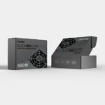 CoolBox BLACK550 GR-T Fuente de Alimentacion 550W TFX - Ventilador 80mm - Color Negro - immagine 3