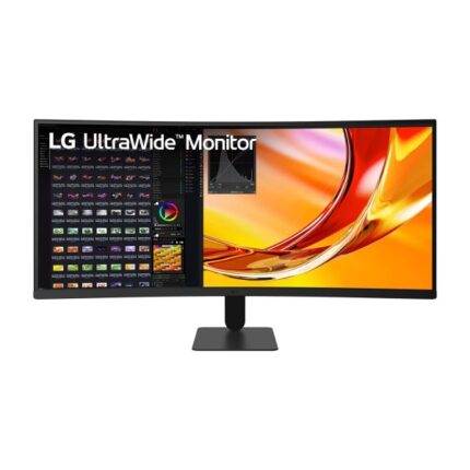 LG Ultrawide Monitor 34" Curvo 1800R VA WQHD 120Hz HDR10 AMD FreeSync Premium - Respuesta 5ms - 21:9 - HDMI