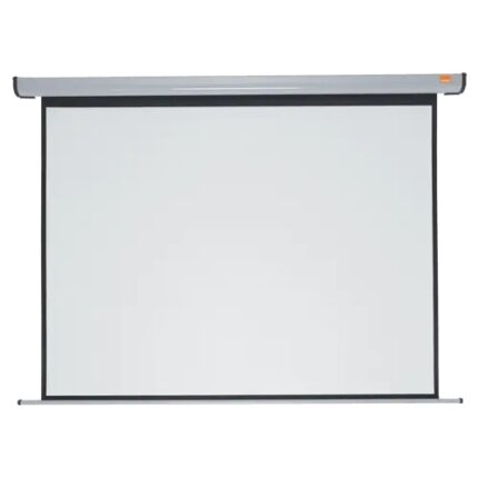 Nobo Pantalla de Proyeccion Electrica para Pared 1920x1440mm - Montaje en Pared - Control Remoto - Superficie Blanca Mate - Color Blanco