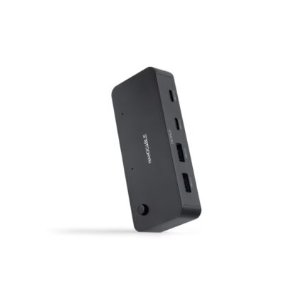 Nanocable Switch Conmutador 2xUSB 3.0 a 2xUSB-A 3.0 + 2xUSB-C - Color Negro