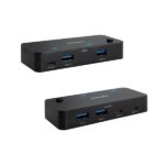 Nanocable Switch Conmutador 2xUSB 3.0 a 2xUSB-A 3.0 + 2xUSB-C - Color Negro - immagine 2