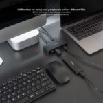 Nanocable Switch Conmutador 2xUSB 3.0 a 2xUSB-A 3.0 + 2xUSB-C - Color Negro - immagine 5