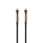 Nanocable Cable USB-C 3.2 Gen2x1 AOC - 60W 3A PD 10Gbps 8K@60Hz - 10m - Color Negro - immagine 3