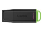 Kingston DataTraveler Exodia Memoria USB 256GB - USB 3.2 Gen 1 - Con Tapa - Enganche para Llavero - Color Negro (Pendrive) - immagine 2