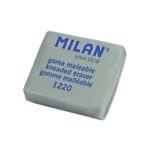 Milan 1220 Gomas de Borrar Maleables para Bellas Artes - Envueltas Individualmente - Caucho Sintetico - Color Gris - immagine 2
