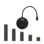 Tooq TQDS-100B Dock M.2 NVMe PCIe - USB-C 3.2 Gen2x1 - Color Negro - immagine 2