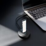 Tooq TQDS-100B Dock M.2 NVMe PCIe - USB-C 3.2 Gen2x1 - Color Negro - immagine 3