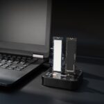 Tooq TQDS-201B Dock Doble Bahia M.2 NVMe NGFF PCIe - USB-C 3.2 Gen2 - Soporta PM, RAID0, RAID1 - Color Negro - immagine 4