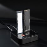 Tooq TQDS-201B Dock Doble Bahia M.2 NVMe NGFF PCIe - USB-C 3.2 Gen2 - Soporta PM, RAID0, RAID1 - Color Negro - immagine 5