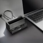 Tooq TQDS-502B Dock Doble Bahia M.2 NVMe PCIe + Bahia 2.5" y 3.5" - USB-C 3.2 Gen2 - Color Negro - immagine 3