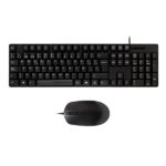 Unykach UK50545 Pack de Teclado + Raton 1200dpi OEM - 3 Botones - Uso Ambidiestro - Color Negro