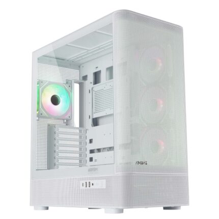 Abysm Danube Sava H500 II Torre ATX - Lateral de Cristal Templado - 3.5" y 2.5" - USB-A
