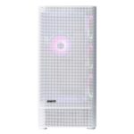 USB-C y Audio - 4 Ventiladores ARGB Instalados -  Color Blanco