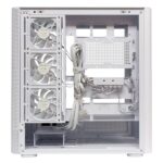 Abysm Danube Sava H500 II Torre ATX - Lateral de Cristal Templado - 3.5" y 2.5" - USB-A, USB-C y Audio - 4 Ventiladores ARGB Instalados -  Color Blanco - immagine 3