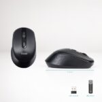 Tooq TQMW-1101-B Raton Inalambrico - 1600dpi - 4 Botones - Color Negro - immagine 3