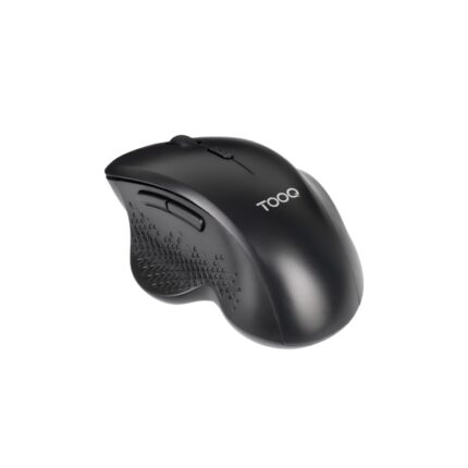 Tooq TQMWG-1105-B Raton Inalambrico Ergonomico - 1600dpi - 6 Botones - Color Negro