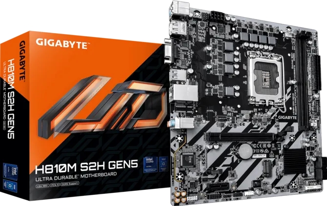 Gigabyte H810M S2H GEN5 Placa Base Intel 1851 2x DDR5 - M.2