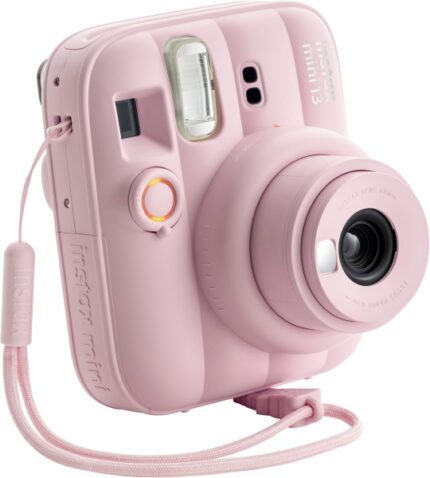 Fujifilm Instax Mini 13 Candy Pink Camara Instantanea - Tamaño de Imagen 62x46mm - Flash Auto - Exposicion Automatica - Mini Espejo para Selfies - Modo Primer Plano