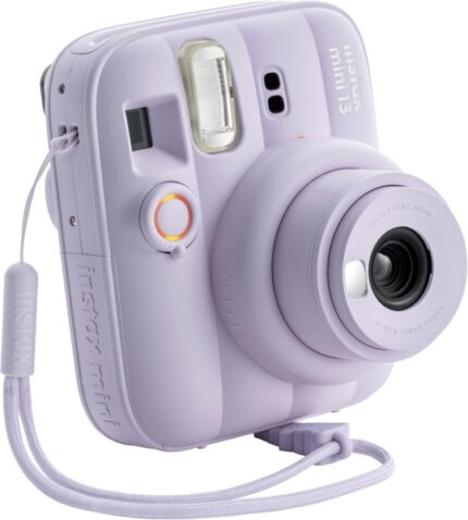 Fujifilm Instax Mini 13 Dreamy Purple Camara Instantanea - Tamaño de Imagen 62x46mm - Flash Auto - Exposicion Automatica - Mini Espejo para Selfies - Modo Primer Plano