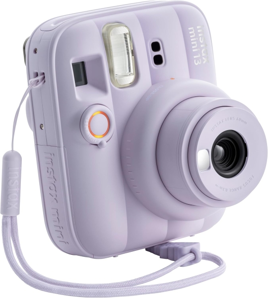 Fujifilm Instax Mini 13 Dreamy Purple Camara Instantanea - Tamaño de Imagen 62x46mm - Flash Auto - Exposicion Automatica - Mini Espejo para Selfies - Modo Primer Plano Fujifilm Instax Mini 13 Dreamy Purple Camara Instantanea - Tamaño de Imagen 62x46mm - Flash Auto - Exposicion Automatica - Mini Espejo para Selfies - Modo Primer Plano