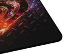 Genesis Carbon 500 Alfombrilla M Steel G2 - 300X250X2.5MM - Superficie de Tela - Base de Goma Antideslizante - Color Negro - immagine 3