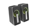 Genesis Hellium 100BT Altavoces 2.0 10W - USB - Bluetooth / Minijack - RGB -  Color Negro - immagine 2