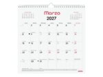Finocam Chic Calendario de Pared - Anual 2027 - Mes Vista - 300x300mm - Espiral Doble - Papel de 120g/m2 - Espacio para Escribir - Color Blanco - immagine 2