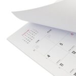 Finocam Trendy Chic Calendario con Iman - Anual 2027 - Mes Vista - Formato S - 210x150mm - Encolado - Papel de 120g/m2 - Espacio para Escribir - Color Blanco - immagine 3