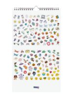 Finocam Talkual Calendario de Pared - Anual 2027 - Mes Vista - 210x360mm - Espiral Doble - Papel de 135g/m2 - Espacio para Escribir - Ilustraciones Surtidas - immagine 4