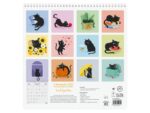 Finocam Sarah Meyer-Delius Calendario de Pared - Anual 2027 - Mes Vista - 300x300mm - Papel de 170g/m2 - Ilustraciones Surtidas - Espacio para Notas - immagine 3