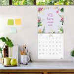 Finocam Frases Motivadoras Calendario de Pared - Anual 2027 - Mes Vista - 300x300mm - Papel de 170g/m2 - Ilustraciones Surtidas - Espacio para Notas - immagine 4