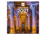 Finocam Maravillas del Mundo Calendario de Pared - 16 Meses 26/27 - Mes Vista - 300x300mm - Papel de 170g/m2 - Imagenes Tematicas Surtidas - Espacio para Notas