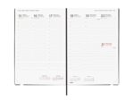 Finocam Dynamic Mara Agenda Profesional en Catalan - Anual 2027 - Semana Vista Vertical - 165x240mm - Goma Elastica - Tapa Blanda de PU - Esquinas Microperforadas - Papel de 80g/m2 - Color Azul - immagine 2