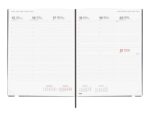 Finocam Dynamic Mara Agenda Profesional - Anual 2027 - Semana Vista Vertical - Formato Y12 - 210x270mm - Goma Elastica - Tapa Blanda de PU - Esquinas Microperforadas - Papel de 80g/m2 - Color Azul - immagine 2